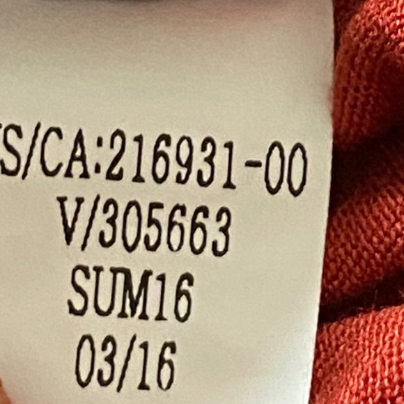 Banana Republic Cowl Neck Round Hem Top Burnt Orange Small - Picture 7 of 8